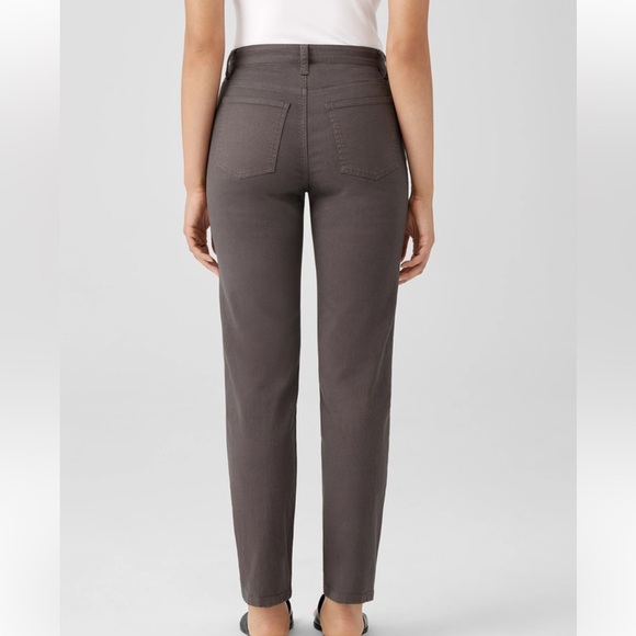 NWOT - Eileen Fisher Organic Cotton Denim High-Waisted Jean - Size Large - Picture 8 of 8